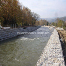Gabion Wire Mesh Baskets Filled With Stone